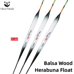 Japanese Herabuna Taiwan Fishing Float Carbon Foot Balsa Wood Body Solid Hard Tail Bottom Deep Space Fishing Float 240122