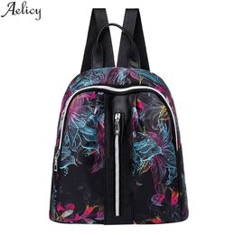 Aelicy Women's Fashion Backpack Girls Panelled School Bag Female Large Capacity Computer Backpacks Women Shoulder Bag NEW252z