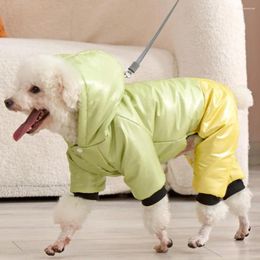 Dog Apparel Winter Clothes Windproof Cotton Coat Soft Down Pet Jacket Puppy Clothing Hoodies Ropa Para Perros