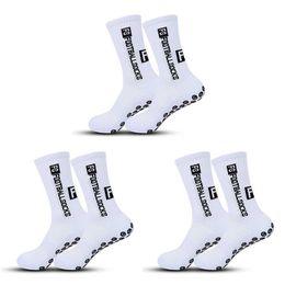 Sports Socks 3 Pairs Of Football Socks Men And Women Sports Socks Non-slip Silicone Outdoor Soccer Socks Breathable Comfortable Tennis Socks YQ240126