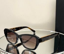 Chain Sunglasses Havana Gold/Brown Shaded Women Luxury Sunglasses Fashion Summer Sunnies Sonnenbrille UV Protection Eyewear with box
