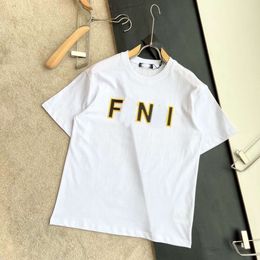 Fashion casual men's designer Luxury Fashion brand classic Spring/Summer 2024 new trend Youth Eye letter Patch pure cotton half-sleeve T-shirt