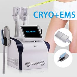 Multi-effect Portable 2 in 1 HI-EMT RF + Cryolipolysis Fat Burning Body Sculpture Excrescence Removal EMS Electrical Muscle Stimulation Advanced Device