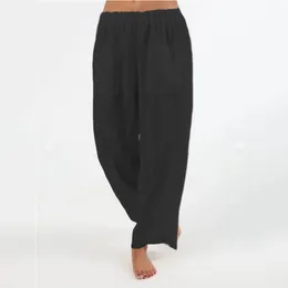 Women's Pants Spring Large Casual Solid Pocket Yoga Scrub Women Petite Skirt Butt