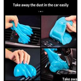 Computer Cleaners Super Car Cleaning Pad Glue Powder Magic Cleaner Dust Gel Home Keyboard Clean Tool Clean7097080 Drop Delivery Comput Otvle
