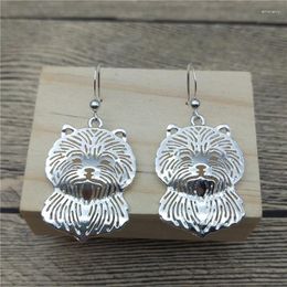 Dangle Earrings Cairn Terrier Drop Trendy Style Fashion Pet Dog Women Jewellery