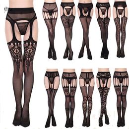 New Hot Women Sexy Silk Stockings Fashion Pantyhose Ladies Mesh Lingerie for Girls Pantyhose Sexy Women's Tights Stocking 5977