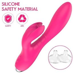 vibrator Rabbit Vibrant Stick Womens Masturbation Device clitoral massage flirting stick simulation penis sexual products 231129