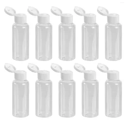 Storage Bottles 50ml Empty Spray Bottle Portable Refillable Container For Hair Styling Plants Cleaning Misting Outdoor Travel- 10Pcs