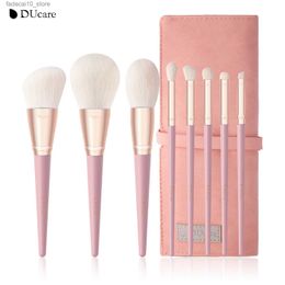 Makeup Brushes DUcare Professional Makeup Brushes Set Cosmetic Powder Eye Shadow Foundation Blush Blending Concealer Beauty Make Up Tool Brush Q240126