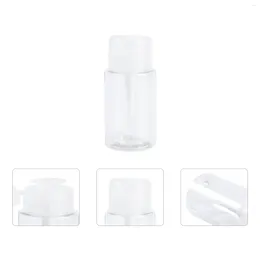 Storage Bottles 3 Pcs Travel Sized Toiletries Pump Bottle Makep Remover Soap Empty For Makeup Dispensing