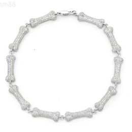 Earth Minded Diamond Dog Bone Bracelet Wholesale Hip Hop Bracelet Jewelry High Quality Craftsmanship Manufacturer in India