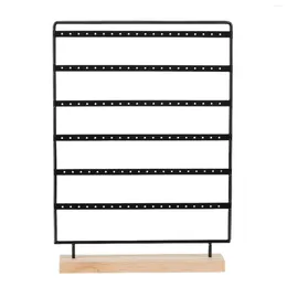 Jewellery Pouches Earring Holder With 120 Holes Stud Display Women Girls Pendant Storage Organiser Stand For Showcase Home Dresser