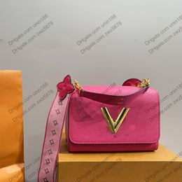 24ss Women Totes Bags Leather Embossed Flower Print Handbag Luxurys Designers Shouder Crossbody Messenger Ladies Travel Handbag 23cm