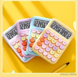 Calculators Learning Calculator Portable Typewriter-inspired Calculator Cartoon Silent Calculator Office Financial Accounting Stationery