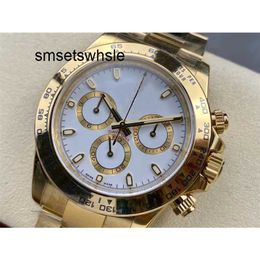 Watches for Men Size Movement Clean Factory 40mm Manufactures Men's Mechanical Glass 4130 Ultra-thin Sapphire Stainless Steel Gold Case Original