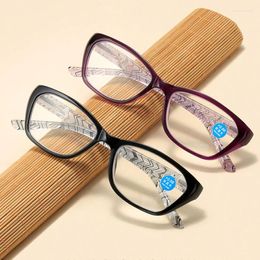 Sunglasses Fashion Cat Eye Women Reading Glasses Men Hyperopia Eyeglasses Computer Presbyopia Diopter 0 To 4.0 Anti Blue Light Eyewear