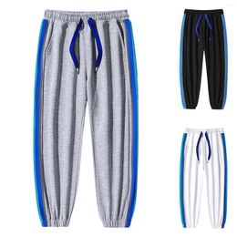 Men's Pants Mens Loose Leg Casual Running Straight Matching Colour Pant Jogging Hiking Oversize