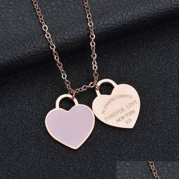 Pendant Necklaces Necklace Gold For Women Trendy Jewlery Bracelets Designer Costume Cute Necklaces Fashion Luxurious Jewellery Custom Dhmvw
