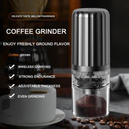 Mills Electric Coffee Grinder Portable Usb Charging Professional Thickness Adjustable Ceramic Grinding Core Coffee Beans Grinder