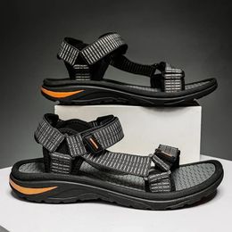 GAI Men Outdoor Casual Comfortable Beach Aqua Shoes Non-slip Light Weight Breathable Sandals Summer Slippers 240119