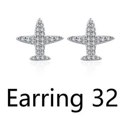 Earrings Fahmi 2023 100% 925 Sterling Silver Cute Bear Fashion Pierced Stud Earrings 32 Original Jewellery For Women New Popular Product