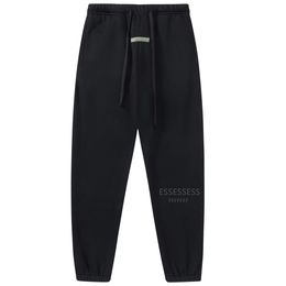 Dhgate Autumn Winter Mens Casual Pants Women Long Sweatpants Soft Sports Jogging Solid Color Pant Cotton Black Grey White Trousers