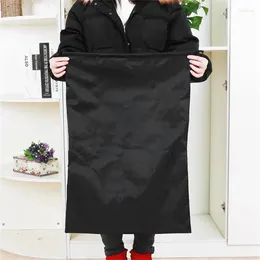 Storage Bags Large Drawstring Dust-proof Clothing Blanket Pouch Wardrobe Organiser For Home Dorm Apartment