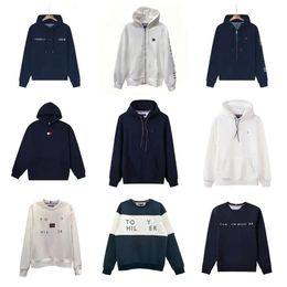 Hoodie Desiger Me's Pullover Hoodie Autum Log Sleeved Roud Eck Chest Letter Logo Pure Cotto High-Quality Europea Ad America Size Hoodie C 515