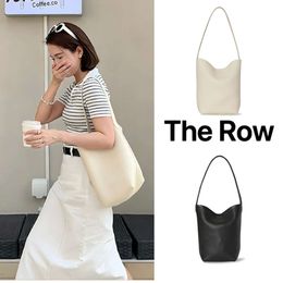 The Row Bag New Large Capacity Bucket Bag Commuter Mommy Bag One Shoulder Bag Minimalist Bag Tote Bag