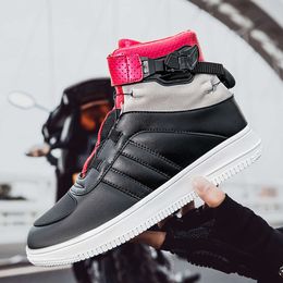 Fashion Motorcycle Touring Boots for Women Outdoor Riding Casual Shoes Couple Style Street Racing Boot Protective 36-47 SIZE