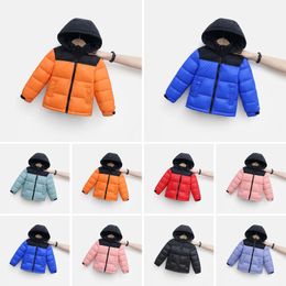 Kids Designer Down Coat Winter Warm Jacket Boy Girl Baby Outerwear Jackets with Letters Thick Outwear Coats Children Parkas Multi Colors 100-170
