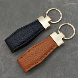 Keychains Fashion Women Genuine Leather Keyring Smart Wallet DIY Car Keychain Key Holder Organiser High Quality Charms Gift