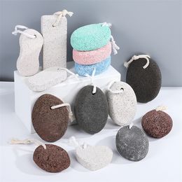 Large Thick Twist Grinding Feet Clean Scruber Hard Skin pumice stone Scrub Bath Volcanic rock Foots Exfoliating Foot repair tools Toilet Supplies LT776