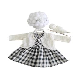 Clothing Sets Born Pography Props Costume Infant Baby Girls Cosplay Grandma Clothes Po Shooting Hat Outfits 2202249368854 Drop Deliv Otmvm