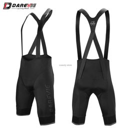 Men's Shorts DAREVIE Cycling Bib Shorts Men Adjustab Pad Men's Cycling Bretel Korea ASK Lycra Men Cycling Shorts 7.5CM g Gripper Pro 6HH24126