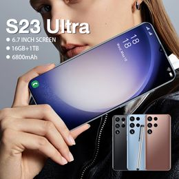 S23ultra Cross-Border New Arrival Spot Goods 6.3-Inch 1 16 Android 3G Smart Phone Manufacturers Foreign Trade Low Price Delivery