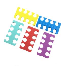 110100 Pairs Toe Separators Pedicure Nail Art Sponge Finger Separator Foots Divider for Manicure UV Nails Gel Polish Tools 240119