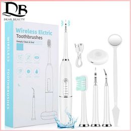 Toothbrush 5 Personalised Modes Wireless Electric Toothbrushes Deeply Clean Oral Care Stain Calculus Tartar USB Charging IPX7