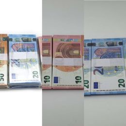 Party Supplies Fake Money Banknote 10 20 50 100 200 500 Euros Realistic Toy Bar Props Copy Currency Movie Money Fauxbillets 100PC3105971SXSB