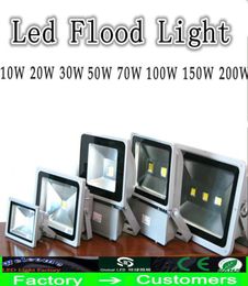 Retail Outdoor LED Floodlight 10W 20W 30W 50W 70W 100W 150W 200W Waterproof Warm white Cool white COB Landscape Flood Lights Wall 2555479