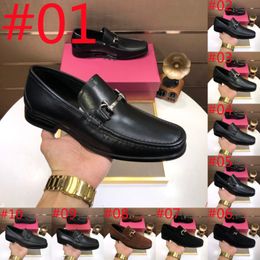 40Model 2024 Top Quatily Mens Designer Dress Shoes Formal Loafers Men's Leather Shoes Suede Men Wedding Man Luxury Designer Work Social Business Loafers Shoe Size6-11