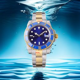 2024 Mens Automatic Dive Watch Ceramic Bezel 904L Stainless Steel Mechanical Diving Wristwatch Sapphire Crystal Waterproof designer watch with box mens watches