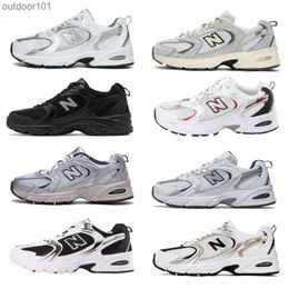 pure original NB530 men's shoes silver women's shoes thick soles raised height dad's shoes sports and leisure running shoes