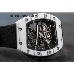 Watches for Men Wine Rm06101 Barrel Rm6101 Automatic Mechanical Fine Steel