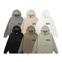 Ess Hoody Mens Womens Casual Sports Cool Hoodies 2023 Printed Oversized Hoodie Fashion Hip Hop Street Sweater Reflective Letter 97