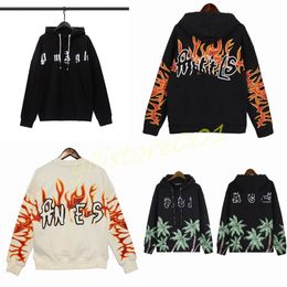 Autumn Mens Hoodies Sweatshirts Designer PA Loose Pullover Print Womens High Street Hoodie Sweatshirt Fashion Lovers' Round Neck Sweaters Asian Size S-XL