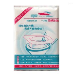Toilet Seat Covers Disposable Cover El WC Cushion White Individual Packaging Thickened Travel Waterproof Paste