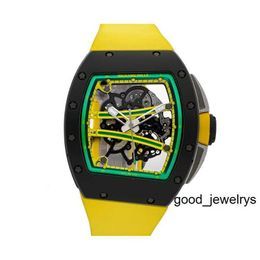 Luxury Watch RM Wrist Watch Richards Milles Wristwatch RM61-01 RM61-01 Yohan Blake Manuell Keramik Herren Armbanduhr CA-TZP