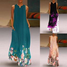 Casual Dresses Maxi Dress For Women Comfortable Loose Summer Knee Length Cute Long